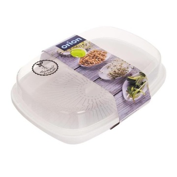 Контейнер для проращивания ростков с ситом и крышкой.