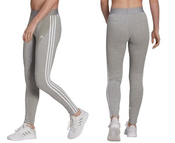 Legginsy Damskie ADIDAS Sportowe Bawełniane r. L