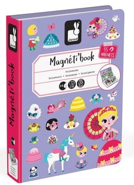 Magnetyczna Układanka MAGNETIBOOK Księżniczki