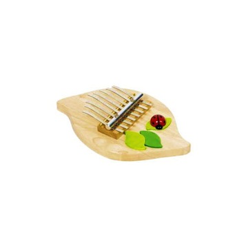 Kalimba z biedroneczką drewno bukowe GOKI 61975