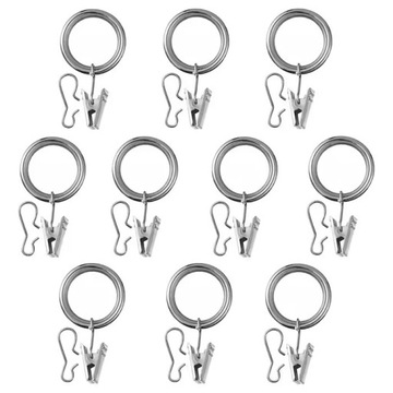 IKEA SYRLIG KÓŁKO Z ŻABKĄ I HACZYKIEM 25 MM 10 SZT