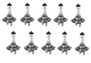 ŻARÓWKA ŻARÓWKI H7 12V 55W HOMOLOGACJA E4 10szt