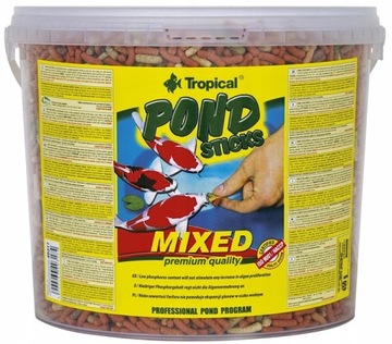 TROPICAL POND STICKS MIXED KOI 5L OCZKO STAW WIADR