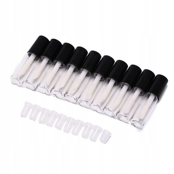 50 x Buteleczka pojemnik na błyszczyk do ust 1,2ml