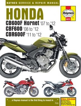 HONDA CBR600F (11 - 12) ХЕЙНС РЕМОНТ И СТРОИТЕЛЬСТВО