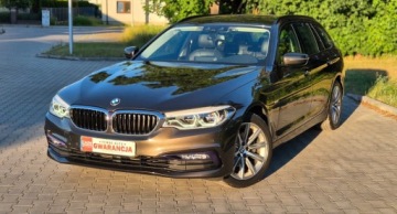 BMW Seria 5 G30-G31 Touring 520d 190KM 2018 BMW 520d 190ps Sport Line serwis ASO piękna Laser Led Gwarancja!, zdjęcie 39