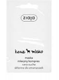Ziaja Maska Kozie Mleko mleczny kompres 7ml 01120