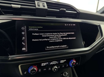 Audi Q3 II SUV 1.5 35 TFSI 150KM 2024 Audi Q3 Advanced S tronic Ambiente Kamera cofania CarPlayAndroid Auto, zdjęcie 29
