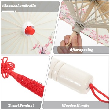 Китайский декор, японский зонт из масляной бумаги