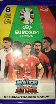 KARTY UEFA EURO 2024 GERMANY MATCH ATTAX 1 SASZETKA 8 KART
