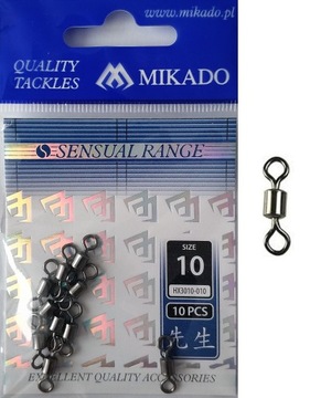 Krętlik Rolkowy MIKADO HX3010 Nr. 10 op. 10szt