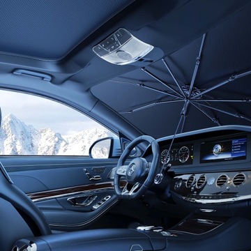 АВТОМОБИЛЬНЫЕ ЖАЛЮЗИ СОЛНЦЕЗАЩИТНЫЙ ЗОНТ ДЛЯ ПЕРЕДНЕГО ОКНА АВТОМОБИЛЯ + КРИВОЙ