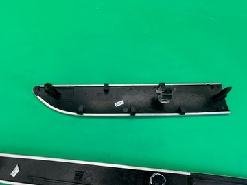 ДЕКОР НАКЛАДКИ НА ДВЕРИ МАТОВЫЕ ДАНКИ АЛЮМИНИЙ AUDI A6 C6 04-11 СЕДАН