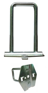 Haczyk do ścianki perforowanej, uchwyt 4cm x 7cm