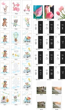 Плакат 50x70см B2 изображение графика картина