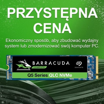 Твердотельный накопитель Seagate Q5, 1 ТБ, 1000 ГБ, M.2 PCIe
