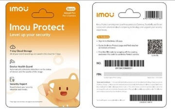 Облачная карта Imou Protect Basic