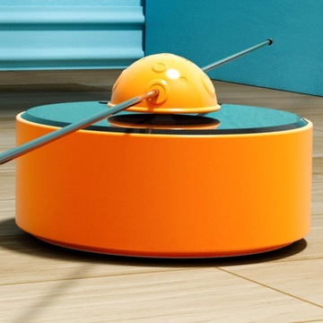 Скакалка Умная, тихая скакалка для развлечений оранжевого цвета.