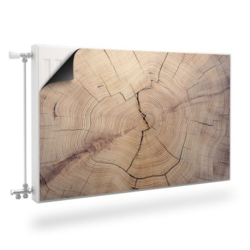 Mata MAGNETYCZNA Kaloryfera Słoje Drzewa 80x60