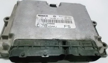 Komputer Ducato Jumper Boxer 2.8 0281011756 WYZEROWANY CZYSTY WYLOGOWANY