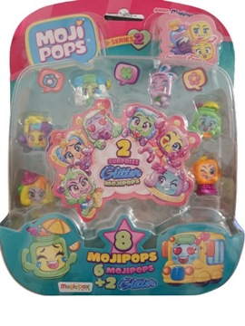Фигурки Magic Box 6 MojiPops + 2 серии Glitter 2 MB-09840