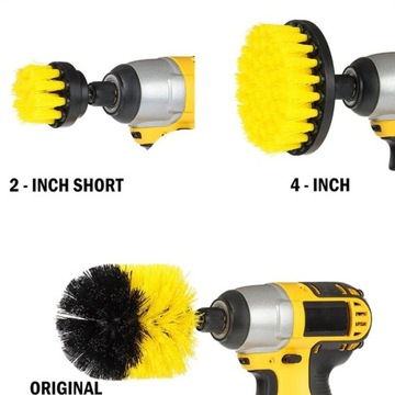 Мощная чистящая щетка.