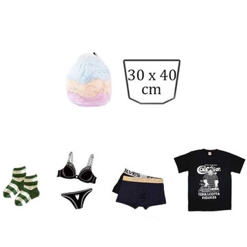 СЕТОЧНАЯ СУМКА ДЛЯ СТИРКИ БЕЛЬЯ, БРА, НОСКОВ, СУМКА НА МОЛНИИ