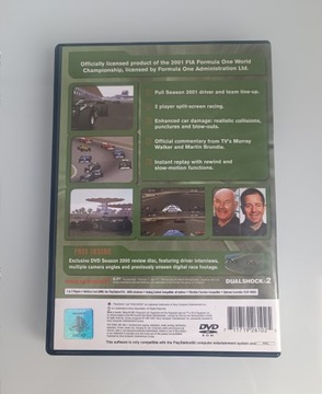 F1 FORMULA ONE 2001 ПОЛНАЯ ПОЛНАЯ СТАНЦИЯ ДЛЯ PLAYSTATION 2 ДЛЯ PS2