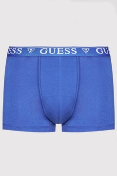 GUESS Bawełniane bokserki męskie z logo 5 pack XXL