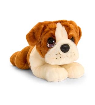 Maskotka Pluszak PIES PIESEK BULLDOG 32cm