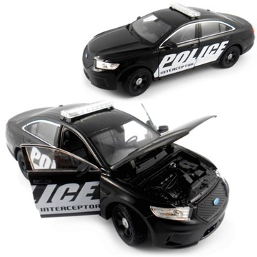 FORD POLICE INTERCEPTOR MODEL METAL WELLY 1:24