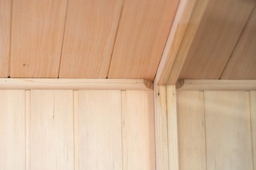 СУХАЯ САУНА (ФИНСКАЯ) ВНУТРЕННЯЯ С ПЕЧЬЮ HARVIA 6 КВТ 180Х160Х200СМ - MAZUR