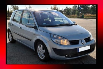 Renault Scenic II 2004 RENAULT MEGANE SCENIC 1.9 DCI 116 KM – MAŁY PRZEBIEG 86000km – OKAZJA !!!