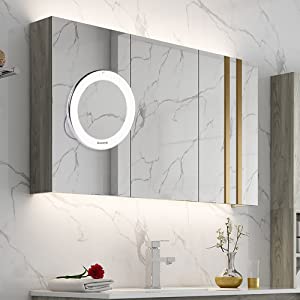 Косметическое зеркало увеличивает X10 LED Home Travel