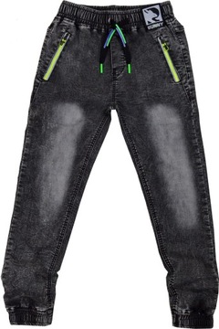 JUMPING JOGGERS Spodnie Jeans 146/152cm STRETCH