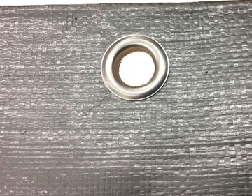 Серебряный брезент 2x3, толстый, прочный, водонепроницаемый