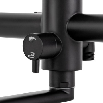 ЧЕРНЫЙ КУХОННЫЙ ФАПЕР ПРЕМИУМ С ГИБКИМ ИЗЛИКОМ ДЛЯ МОЙКИ КУХОННЫЙ FAP