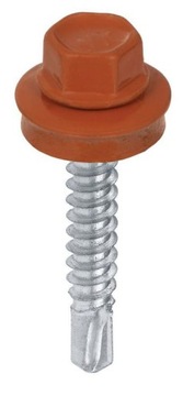Blacho Wkręty FARMERY 4,8x35 RAL 8004 250 szt