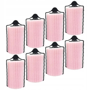 Wałki Gąbkowe Paczka Krótkie Włosy Duże 8 Szt