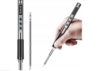 Przenośna mobilna lutownica cyfrowa na grot groty T12 PD 65W USB C