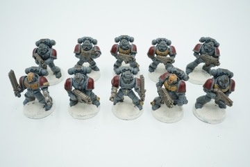 Warhammer 40k Space Marines zestaw 10 figurek plastik