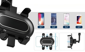 Автомобильный держатель для телефона для зеркала ВРАЩАЮЩИЙСЯ автомобильный держатель для телефона