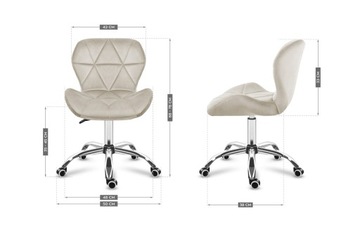 Вращающееся офисное кресло ВЕЛОР для кабинета салона Mark Adler Future 3.0 Beige