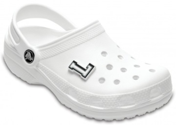 БУЛАВКА ДЛЯ ОБУВИ И ШЛЕПАНЦЕВ JIBBITZ CROCS УКРАШЕНИЕ БУКВА L АЛФАВИТ