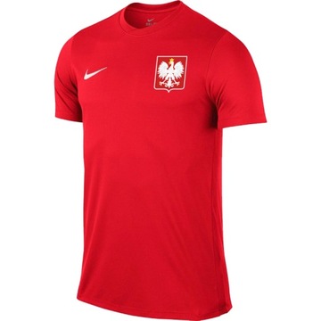 NIKE Polska Koszulka Męska Kibica Reprezentacja + bransoletka ZESTAW r M