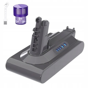 Универсальная аккумуляторная батарея для фильтра Dyson Animal V10 SV12 6000 мАч