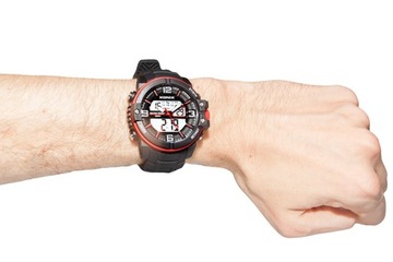 Duży Zegarek Młodzieżowy XONIX WR100m Dual-Time