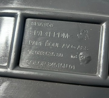 CITROEN OE 9808363580 PODBĚH