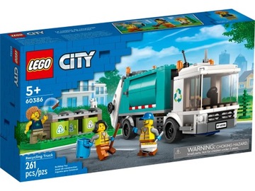 LEGO City 60386 - LEGO City - Ciężarówka recyklingowa