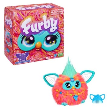 FURBY 2.0 INTERAKTYWNA MASKOTKA KORALOWA F6744